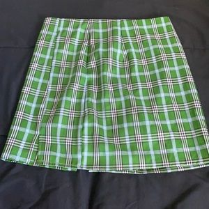Plaid skirt